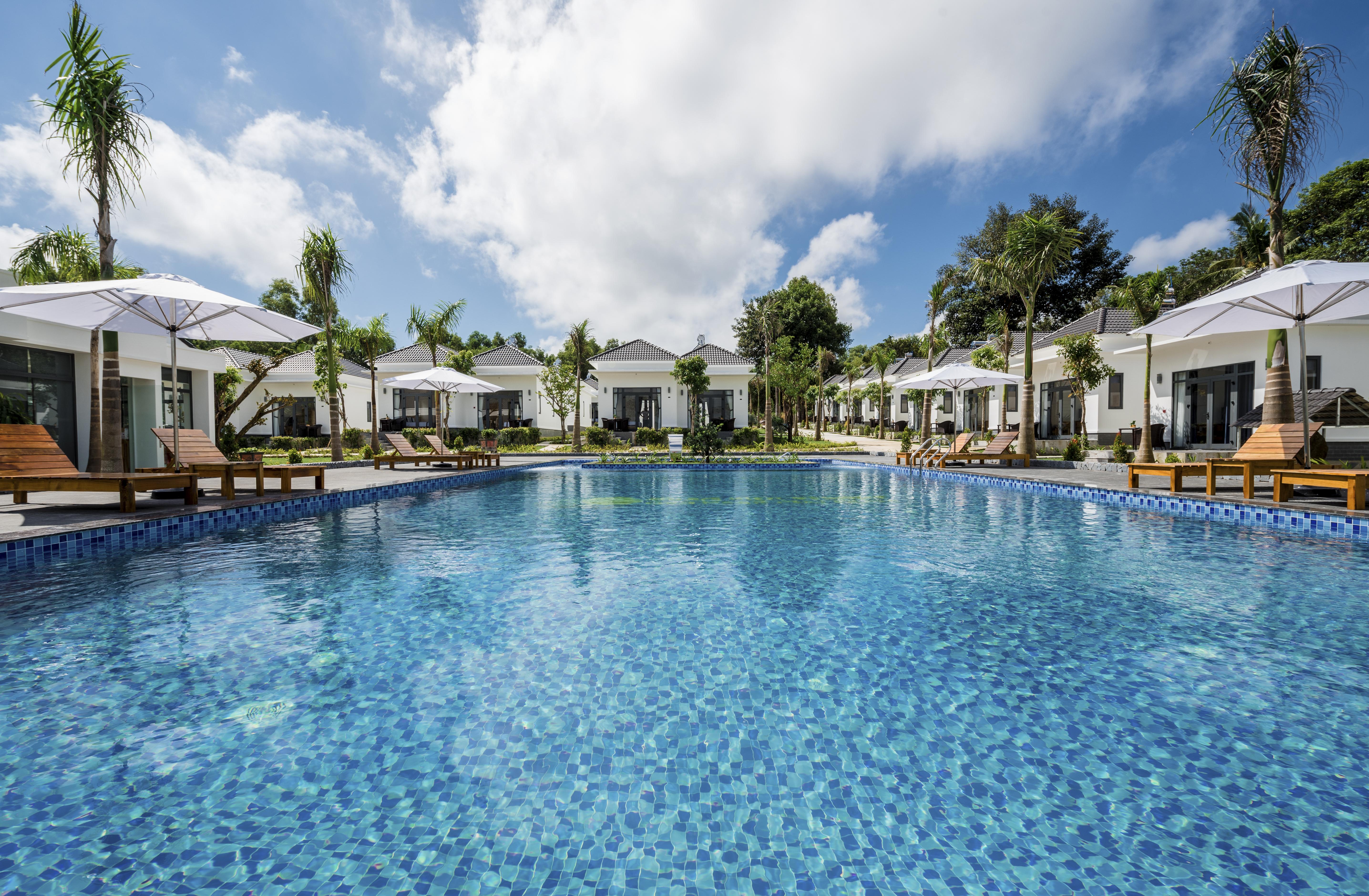 Xuan Hien Resort - Sea Pearl دونغ دونغ المظهر الخارجي الصورة
